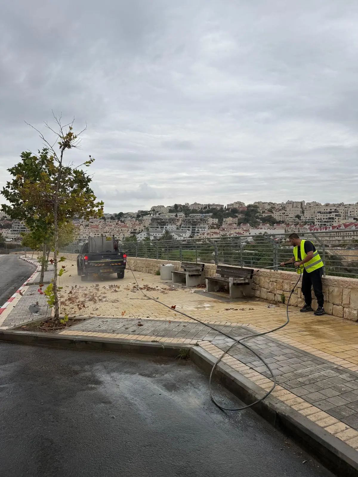 ניקוי שטחים ציבוריים